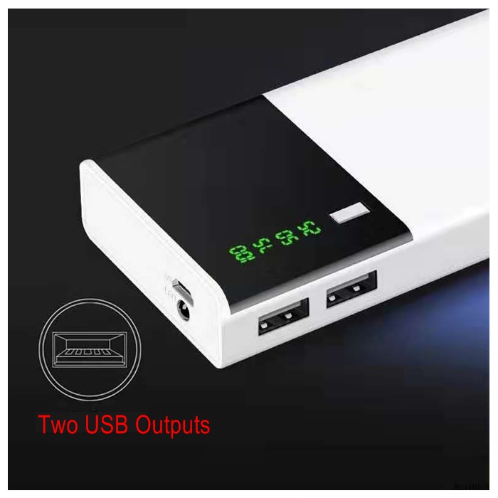 Buy 20000MAH Dual Output Portable Smart Power Bank car accessories